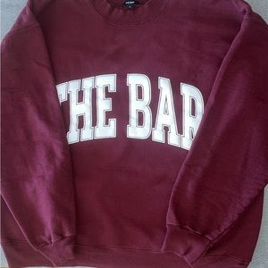 The Bar Varsity Sweatshirt